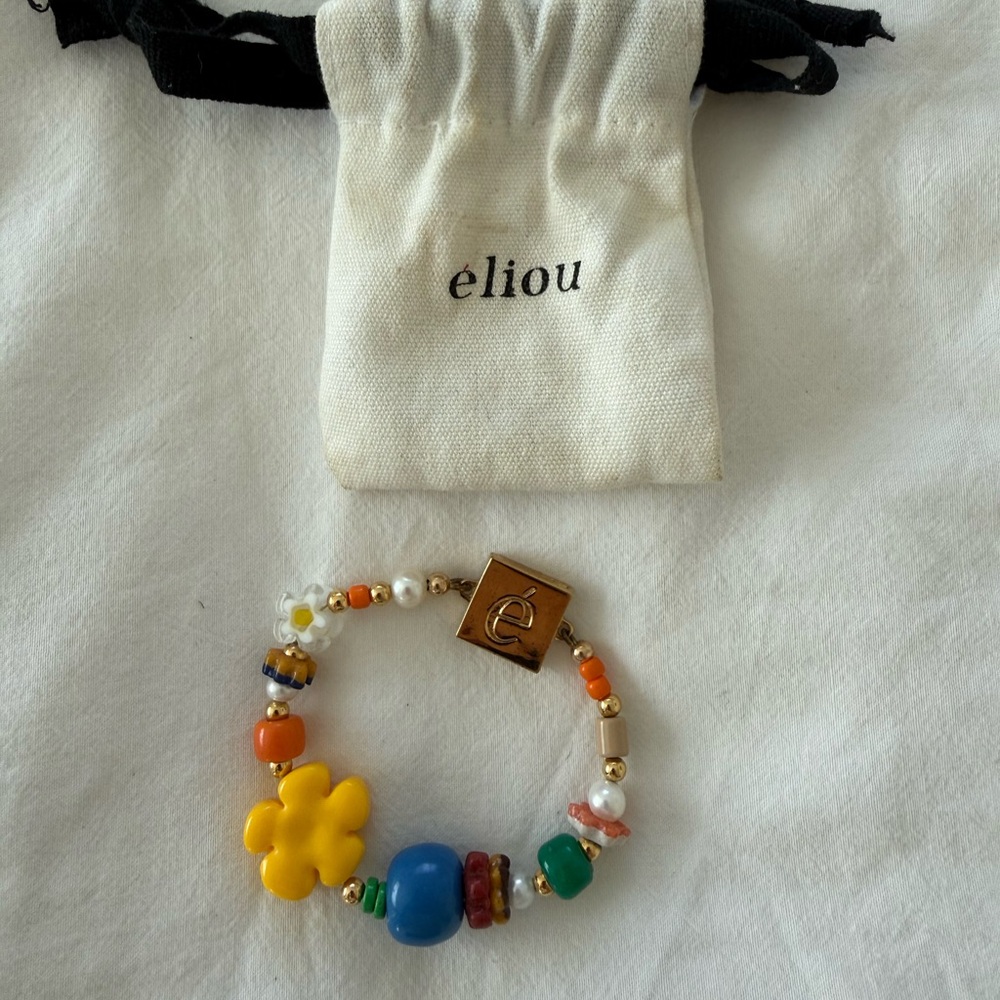 Eliou pearl mambo beaded bracelet